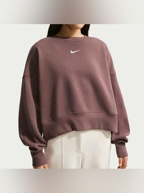Nike Sportswear Phoenix Fleece Over-Oversized Crew-Neck Sweatshirt